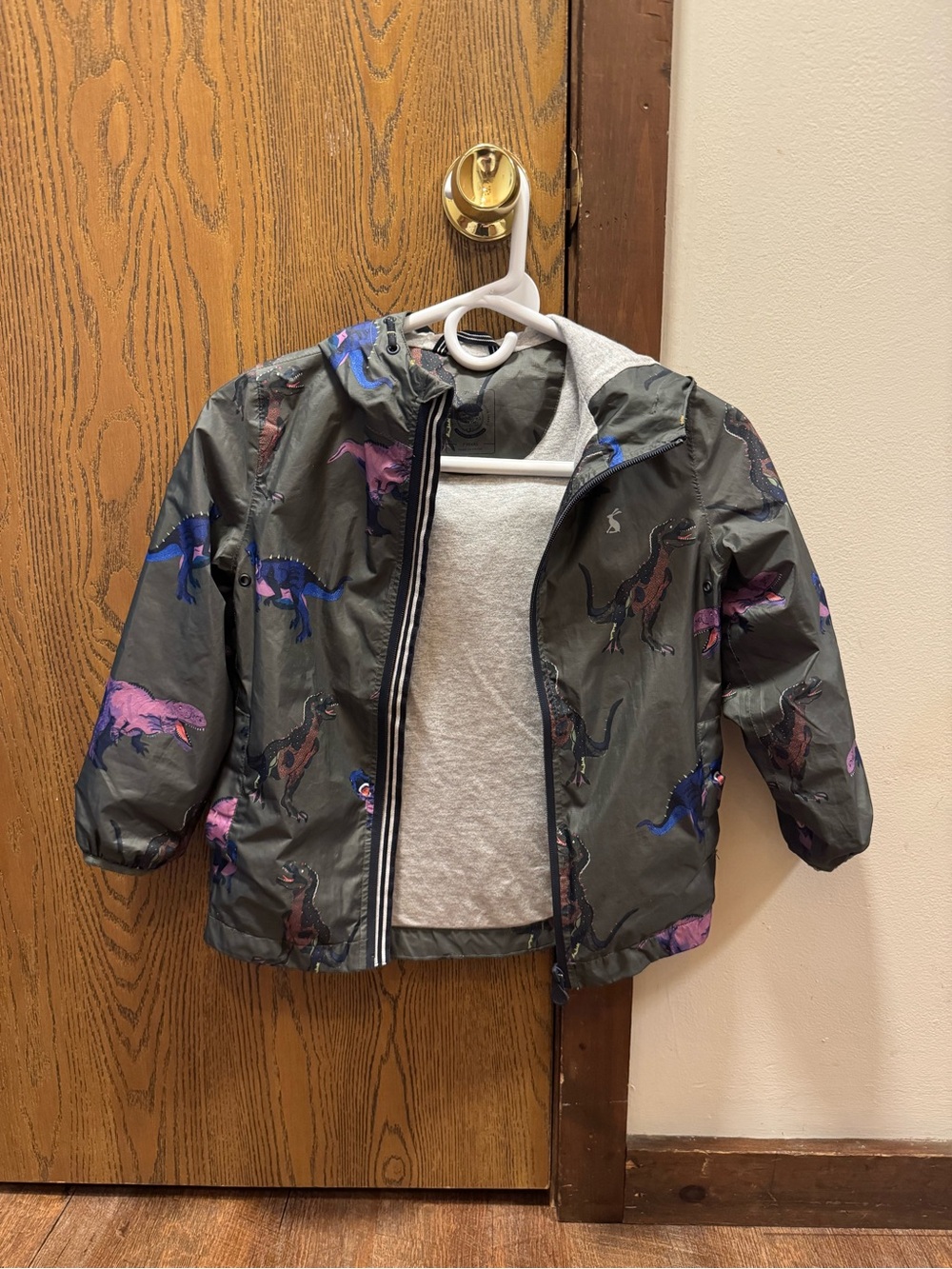 Kids Joules Dino Raincoat